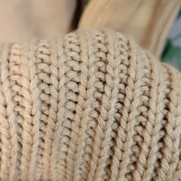 NWT STYLE & CO FAUX SUEDE SHEARLING SWEATER MIXED MEDIA JACKET - Picture 8 of 9